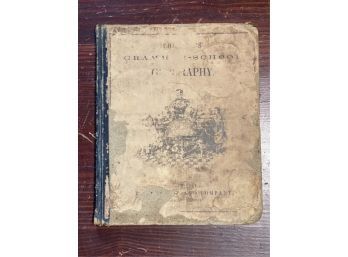 1862 EDITION 'CORNELL`S GRAMMAR-SCHOOL GEOGRAPHY'