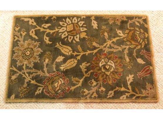 WOOLMARK SCATTER RUG RETAILED BY POTTERY BARN