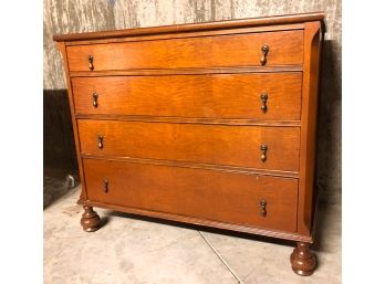 WILLIAM AND MARY STYLE MAPLE CHEST OF DRAWERS