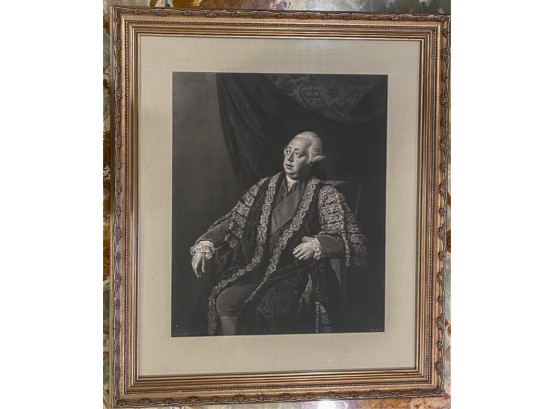 LARGE CUSTOM FRAMED PRINT OF LORD NORTH