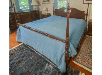 FEDERAL STYLE THOMASVILLE MAHOGANY KING SIZE BED