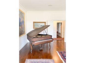 WONDERFULLY CARVED CHICKERING GRAND PLAYER PIANO