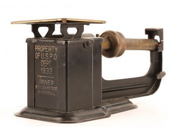 1932 TRINOR UNITED STATES POST OFFICE POSTAL SCALE