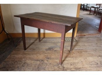 (Early 19th C) Country Hepplewhite Work Table