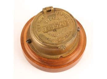 BRASS WATER METER COVER By  NEPTUNE METER CO NY