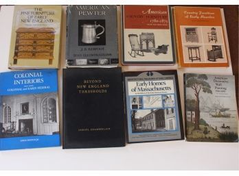 Grouping of Books Pertaining to Antiques