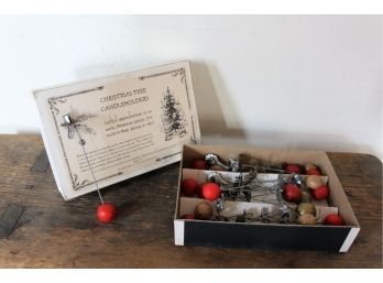 Box of Reproduction Candleholders