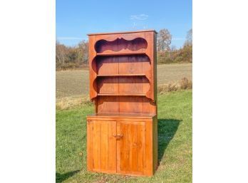 STEP BACK COUNTRY PINE CUPBOARD