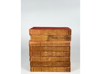 (8) VOLUMES 1906 FIRST EDITION 'EVERYMANS LIBRARY'