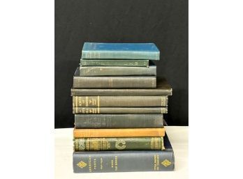 (11) MISC VINTAGE POETRY RELATED BOOKS