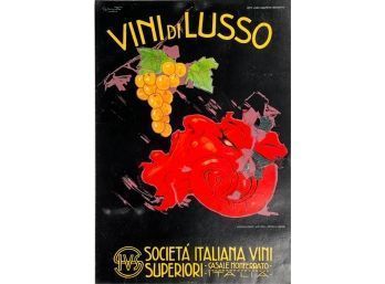 1925 'VINI DI LUSSO' PLINIO CODOGNATO WINE ADVERT