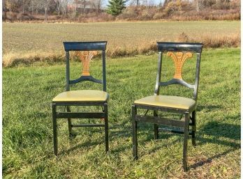 'ARISTOCRATS OF FOLDING FURNITURE' VINTAGE CHAIRS