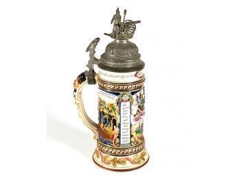 GERMAN STEIN with MILITARY THEME