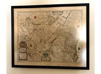 JOANNE BAPTIST LABANNA (1550-1624) ARRAGONIA MAP