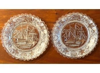 (2) LEE/ROSE NO 625 CUP PLATE 'CHANCELLOR'