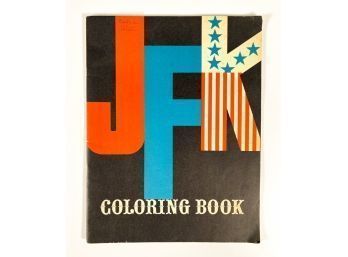 1962 JOHN F. KENNEDY COLORING BOOK