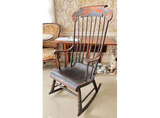 HITCHCOCK STYLE ROCKING CHAIR