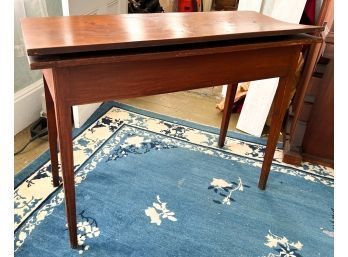 ANTIQUE PINE CARD TABLE
