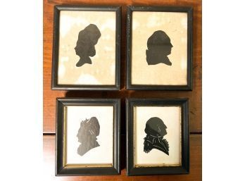 (4) SILHOUETTES INCLUDING THE WASHINGTONS