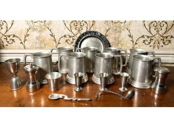 COLLECTION VINTAGE PEWTER