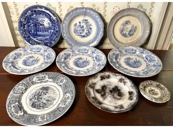 (8) PIECES MISC TRANSFERWARE INCLUDING WEDGWOOD