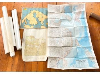 COLLECTION OF MISC INTERNATIONAL MAPS