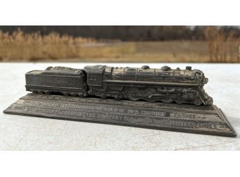 AMERICAN LOCOMOTIVE  NY CENTRAL LINES PAPERWEIGHT