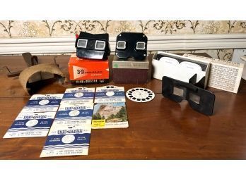 VINTAGE STEREOVIEWER AND VIEWMASTER LOT