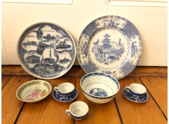(9) MISC PIECES OF CHINA