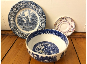 (3) MISC PIECES OF CHINA