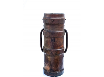 WW1 MOLDED LEATHER SHELL CARRIER