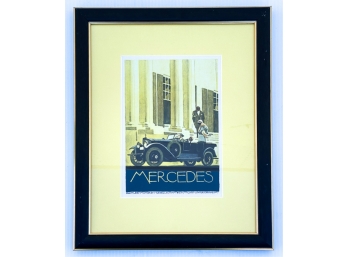 1922 LUDWIG HOHLWEIN MERCEDES ADVERT FROM 'MOTOR'
