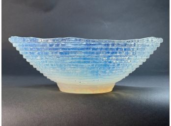 OPALESCENT GLASS BOWL