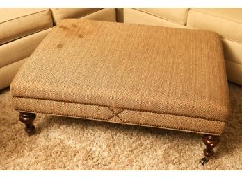 LEE FURNITURE CO UPHOLSTERED OTTOMAN