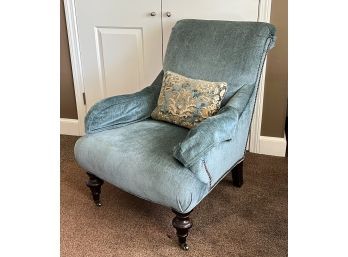 LEE FURNITURE CO UPHOLSTERED LOLLING CHAIR