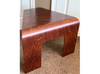 (Late 20th c) BENT PLYWOOD OCCASIONAL TABLE