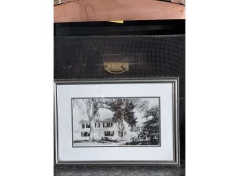 FRAMED IMAGE OF PITLOCHRY FARM IN ANTIQUITY