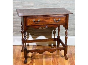 FAULD 'CAMBRIDGE COLLECTION' TABLE ON SPANISH FOOT