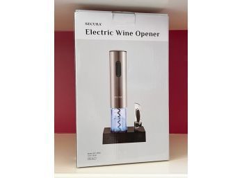 SECURA of CALIFORNIA ELECTRIC WINE OPENER