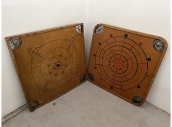 Two Wooden Game Boards