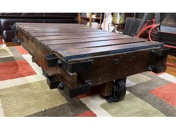 Rolling Coffee Table