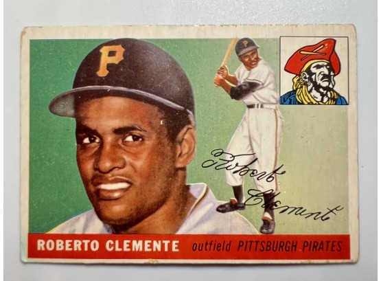 1955 TOPPS ROBERTO CLEMENTE ROOKIE #164