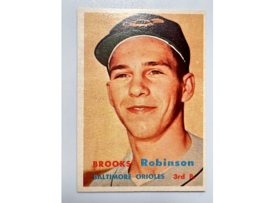 1957 TOPPS BROOKS ROBINSON #328