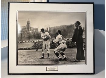 TED WILLIAMS FIRST RED SOX AT BAT PHOTO PRINT
