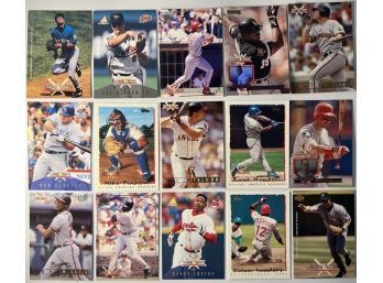 (15) CARD MISC FORMER MLB STAR LOT
