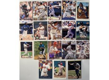 (18) CARD MISC FORMER MLB STAR LOT