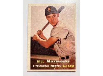 1957 TOPPS BILL MAZEROSKI #24