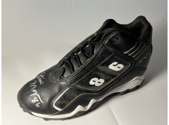 STANLEY MORGAN AUTOGRAPHED CLEAT
