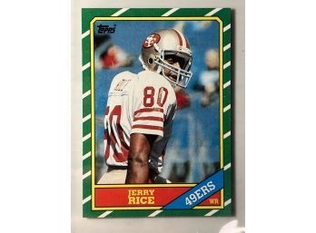 1986 TOPPS JERRY RICE