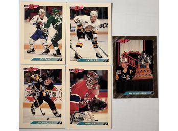 (5) 1992 BOWMAN FORMER NHL STARS CARDS
